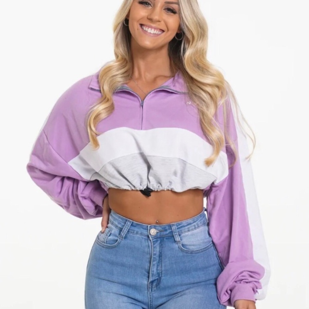 NVGTN Pullover Oversized Lilac size Small